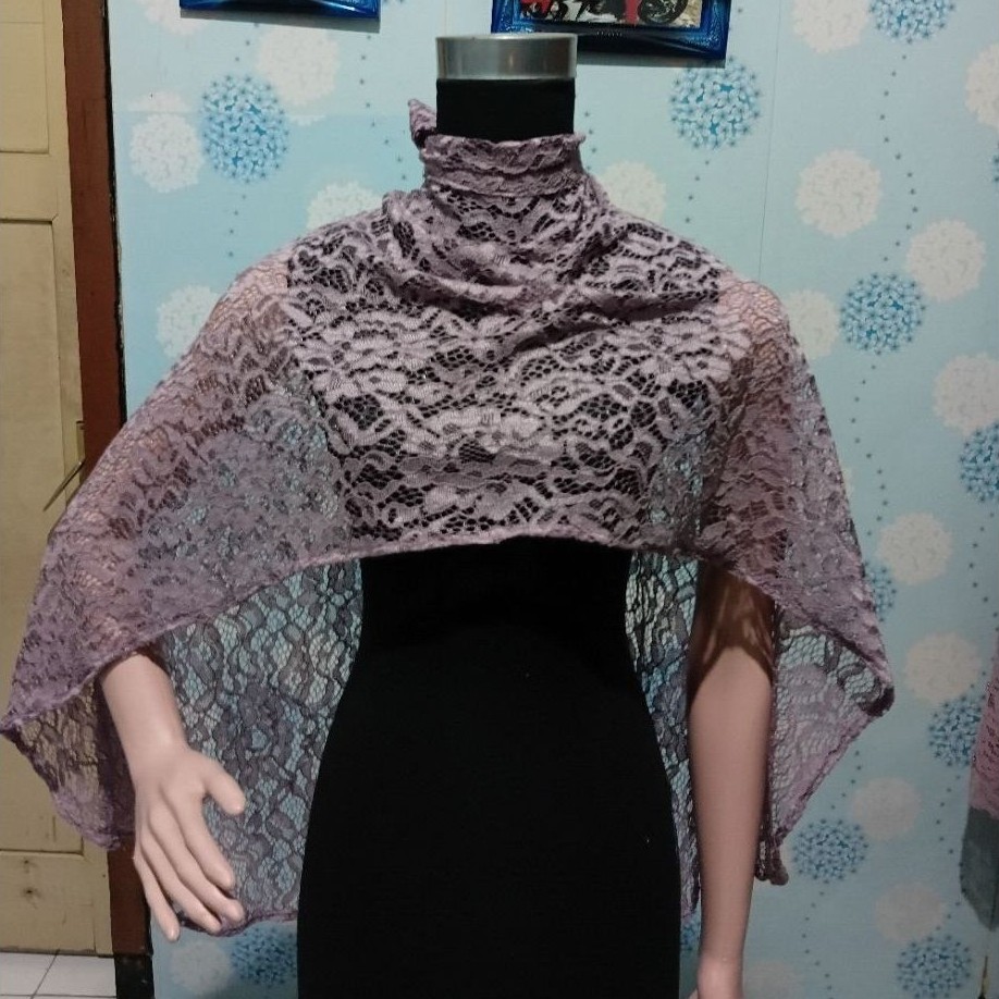 tears cape  outer brokat