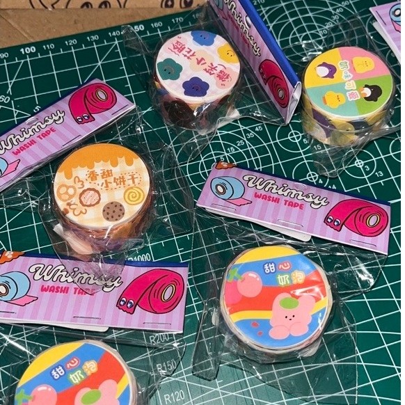 Paddy Wimsy Tape - Washi Tape - Sticker Roll - Stickers Tape