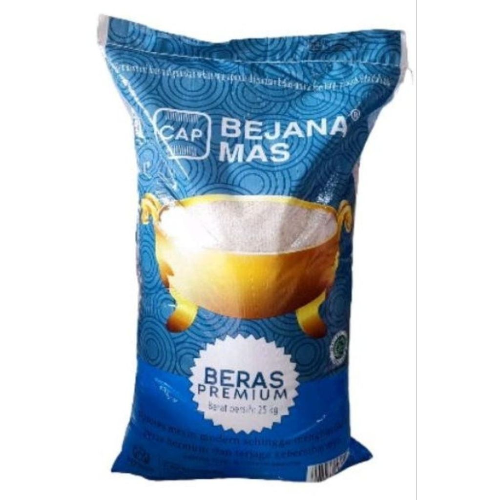 (KHUSUS KARGO) Beras Bejana Mas 25kg