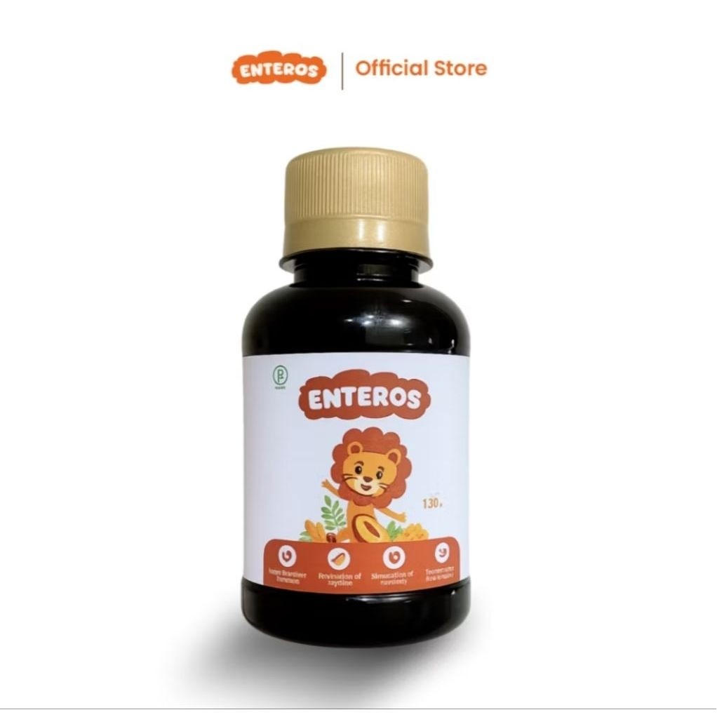 Enteros - Bantu atasi Flek Paru & Pneumonia Pada Anak | Halal & BPOM 130ml