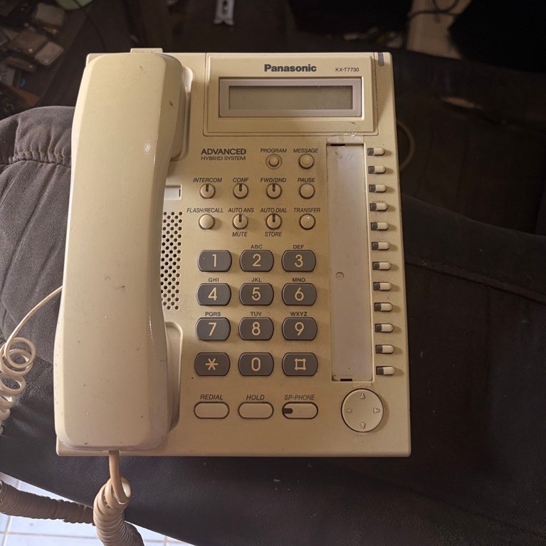 Telephone Panasonic KX-T7730 original Second