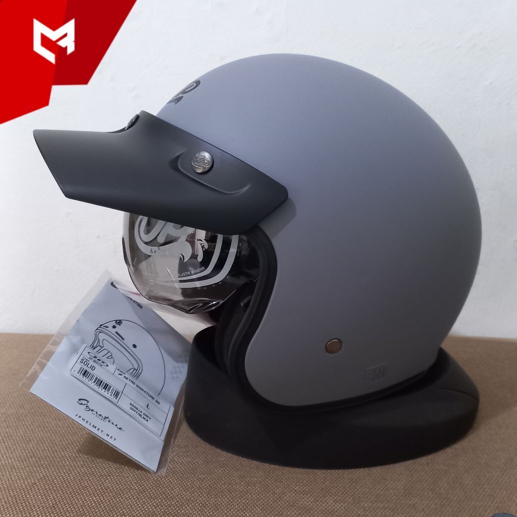 Helm JPX JP Signature SO Solid Helm Half Face