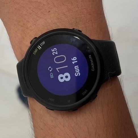 Garmin Forerunner 45 second