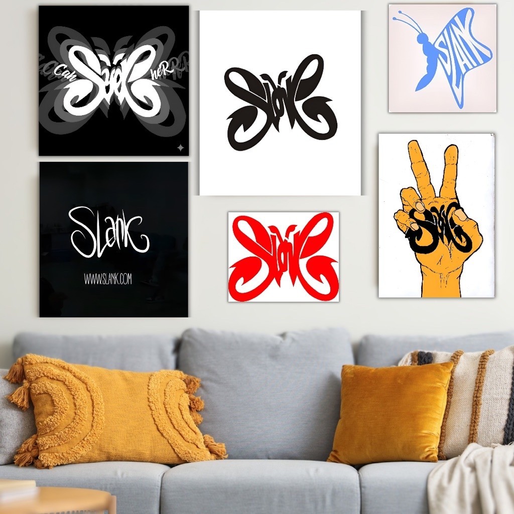 POSTER BAND SLANK - POSTER HIASAN DINDING