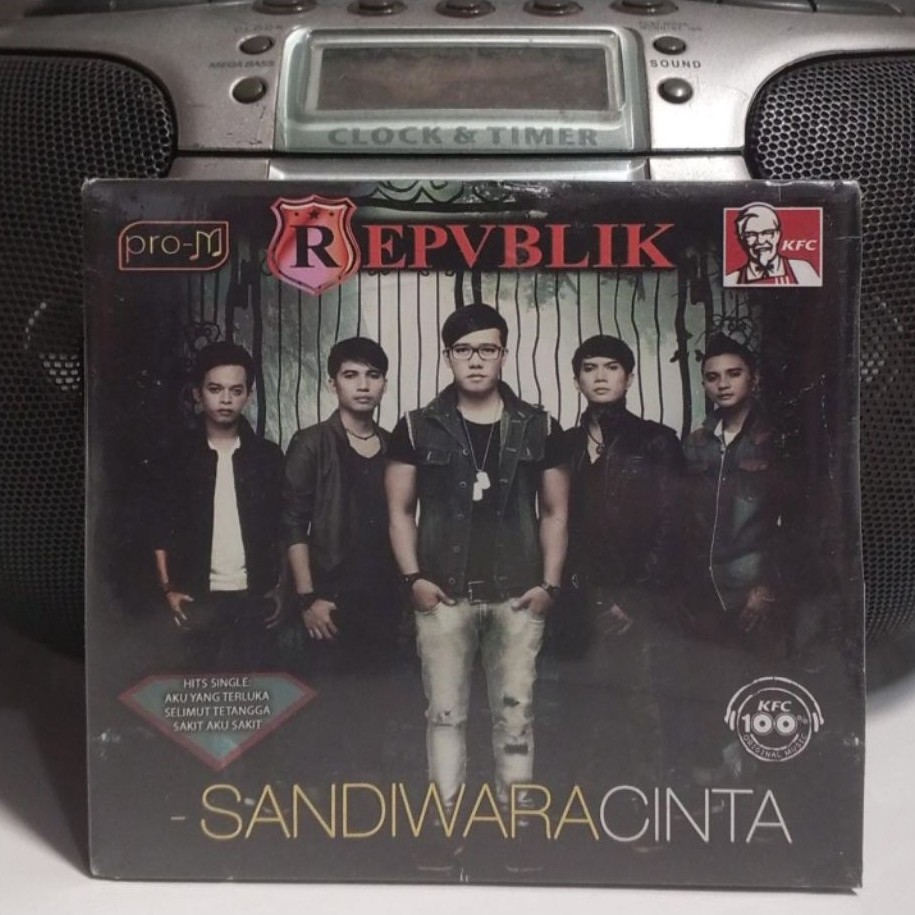 Kaset CD Repvblik - Sandiwara Cinta - New Segel Original