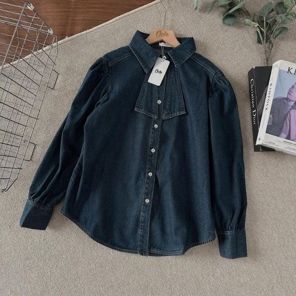OCLO DORY SHIRT - KEMEJA DENIM PRELOVED