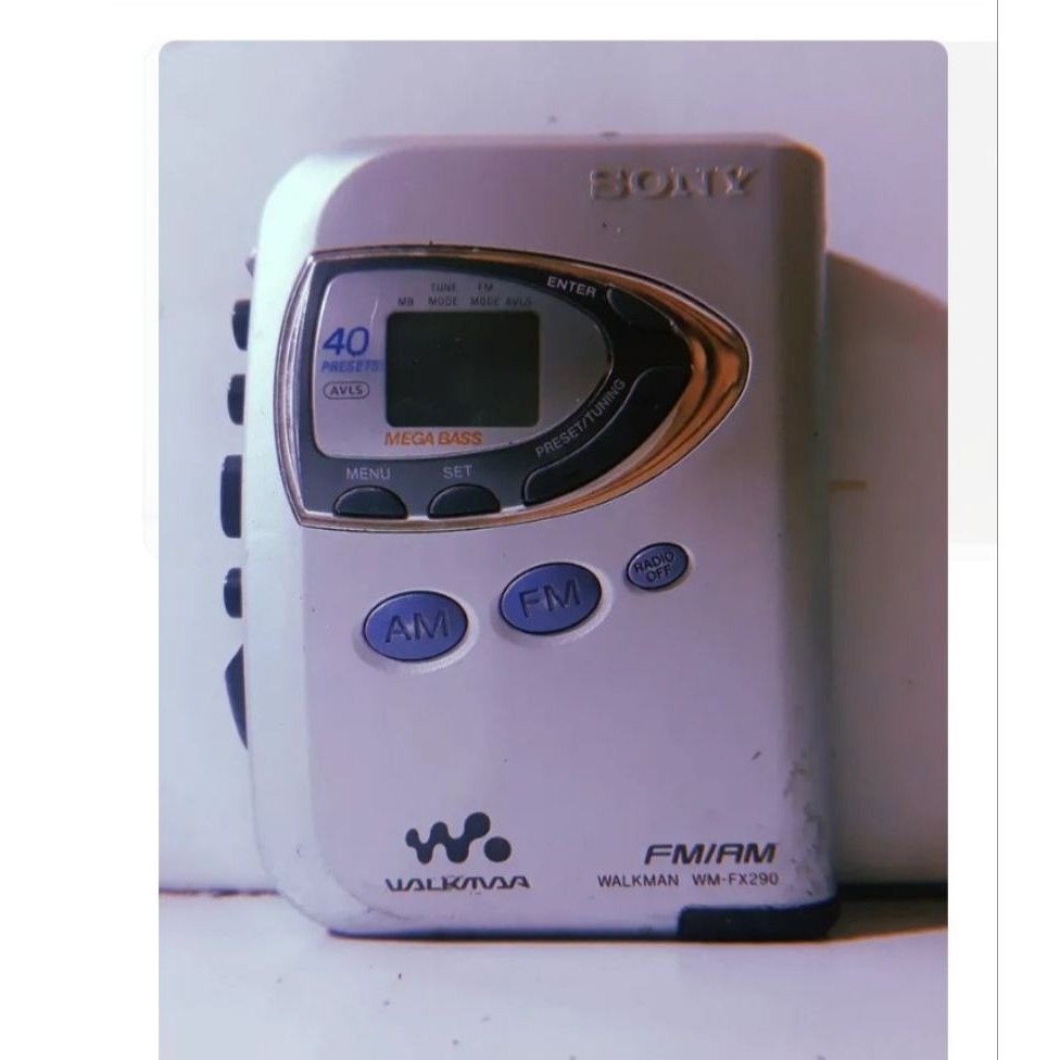 walkman sony wm fx290