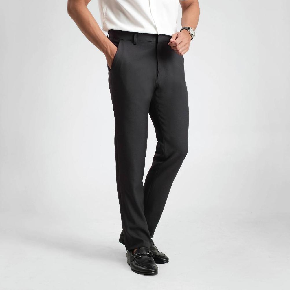 FAVORIT CUTOFF Ares Formal Pants Celana Bahan Kain Basic Pria Panjang Slim Fit