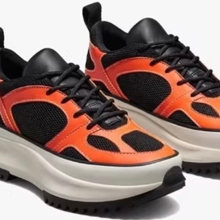Converse Run Star Hike Veloz Low Bold Black Orange Original Preloved