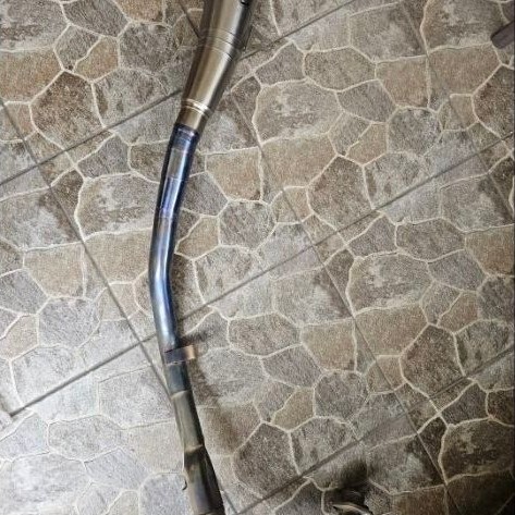Knalpot R9 H2 Titanium Full System Cbr250rr racing original