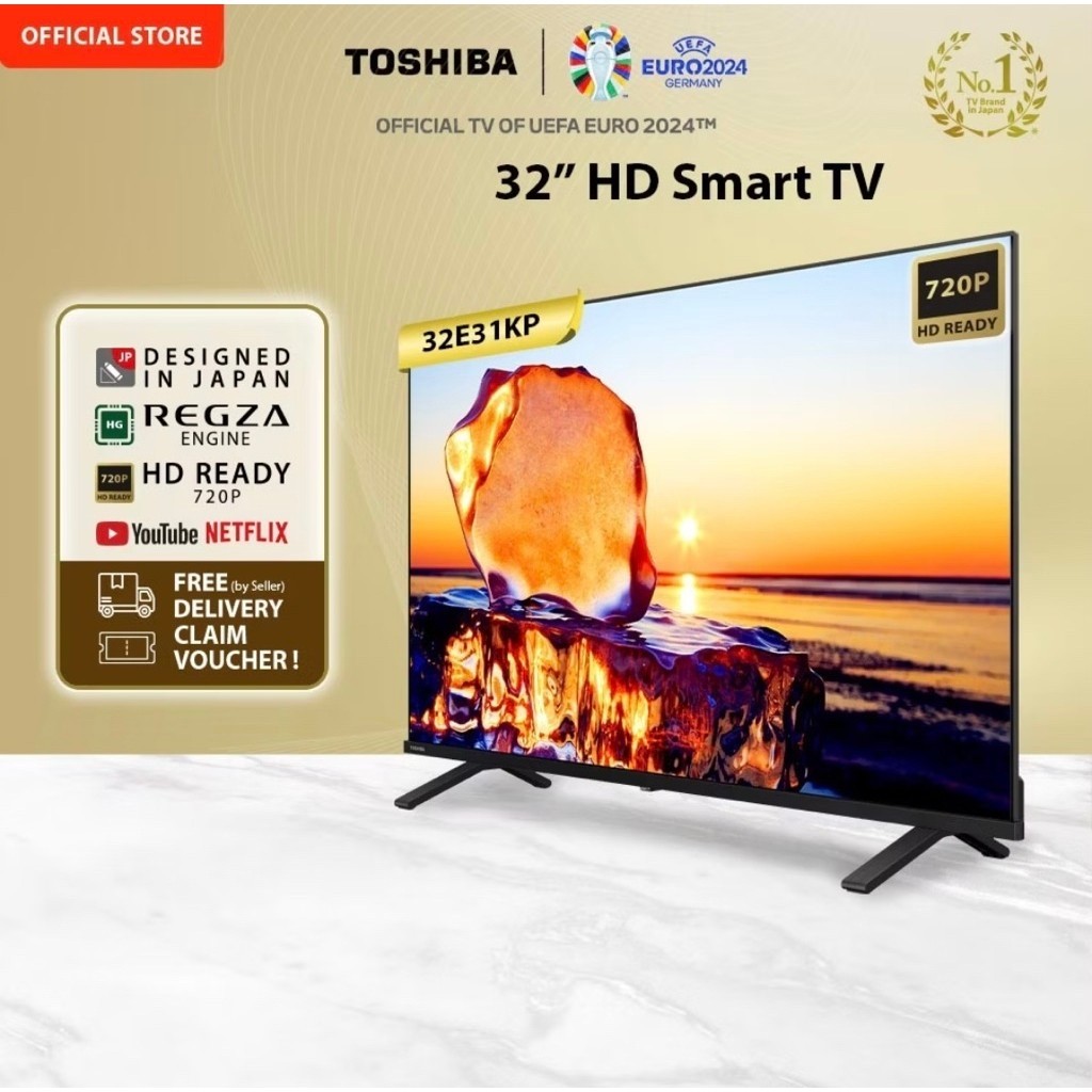 TV Toshiba 32 HD Smart Tv (Lcd Rusak)