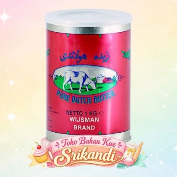 Wijsman 1kg / wisman 1kg / wijsman butter 1kg