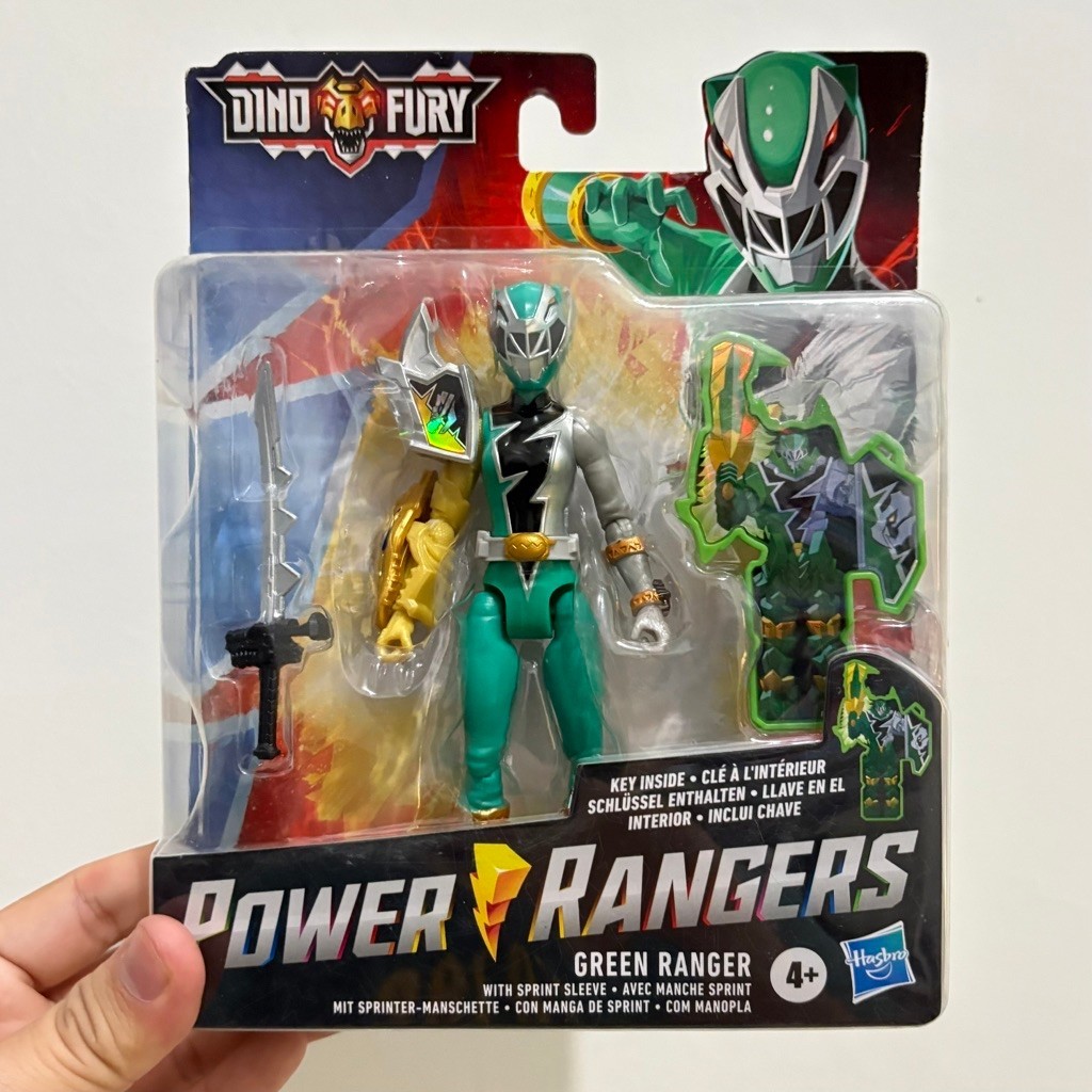Power Rangers Dino Fury Green Ranger