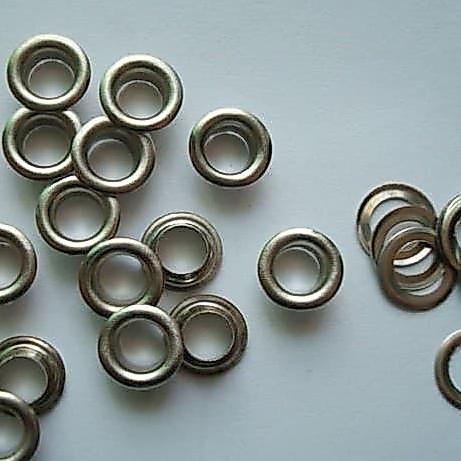 Eyelet 5Mm Nikel - Mata Ayam