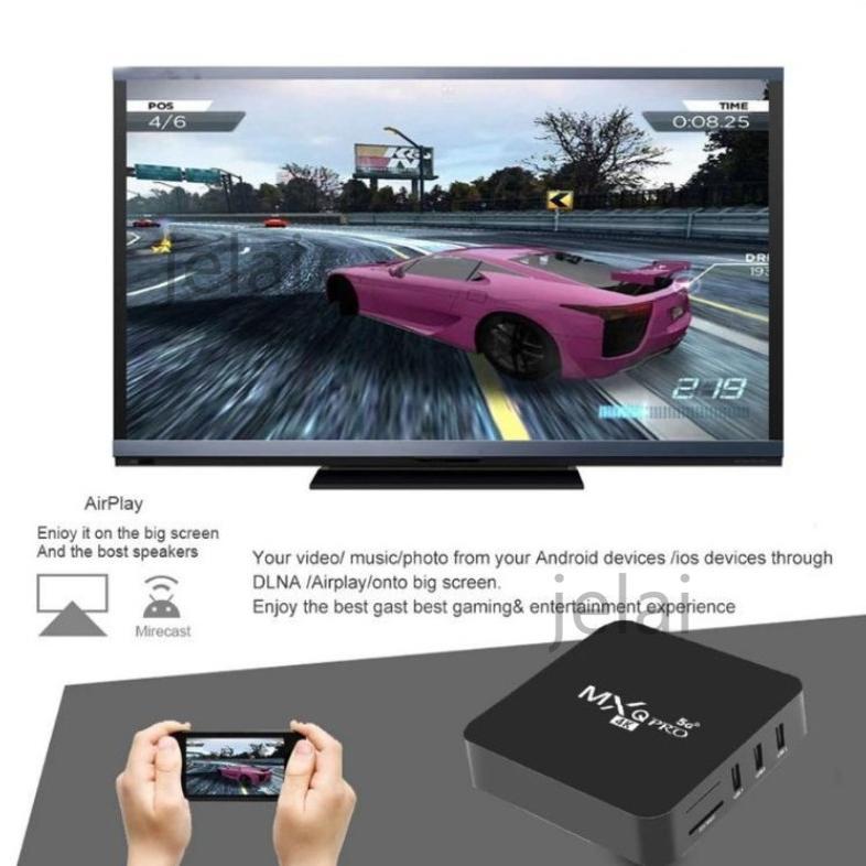 HOT PRODUCT MXQ Pro 4k 5g 16g+256gb Android 11 Stb Android TV Box Set Top Box Tv Digital TV Tabung S
