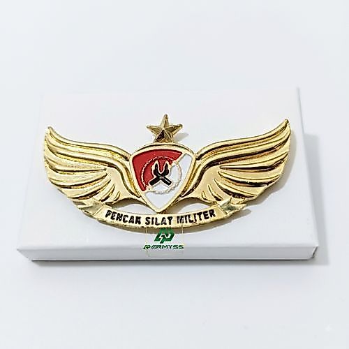 Pin Brevet PDH Pencak Silat Militer (PSM) Premium Gold