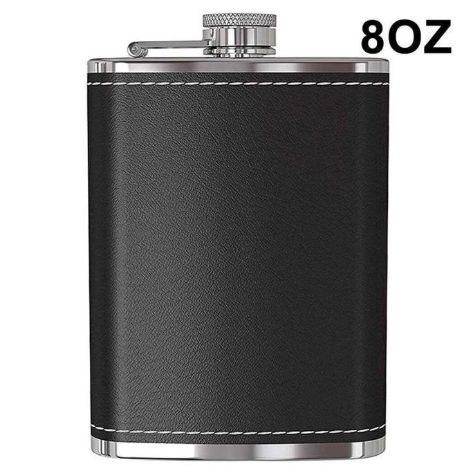 MAZITOV Botol Bir Hip Flask Wine Whiskey Bottle 8 Oz