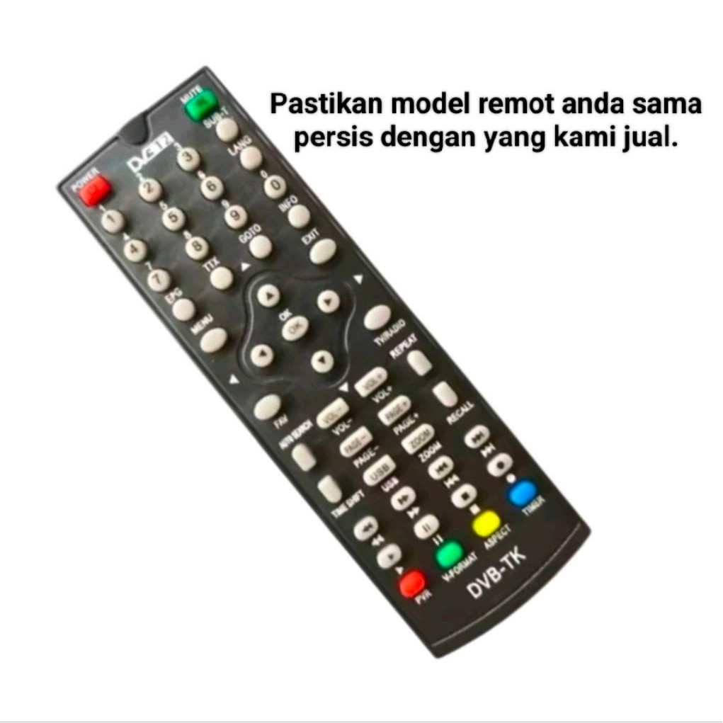 remote stb RINREI DRN 511W remot set top box rinrei drn511 dvb t2