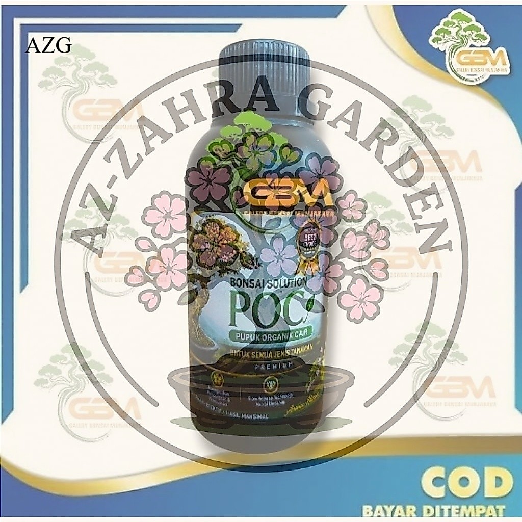 AZG- Pupuk Bonsai Organik Cair POC MJpro 290ml
