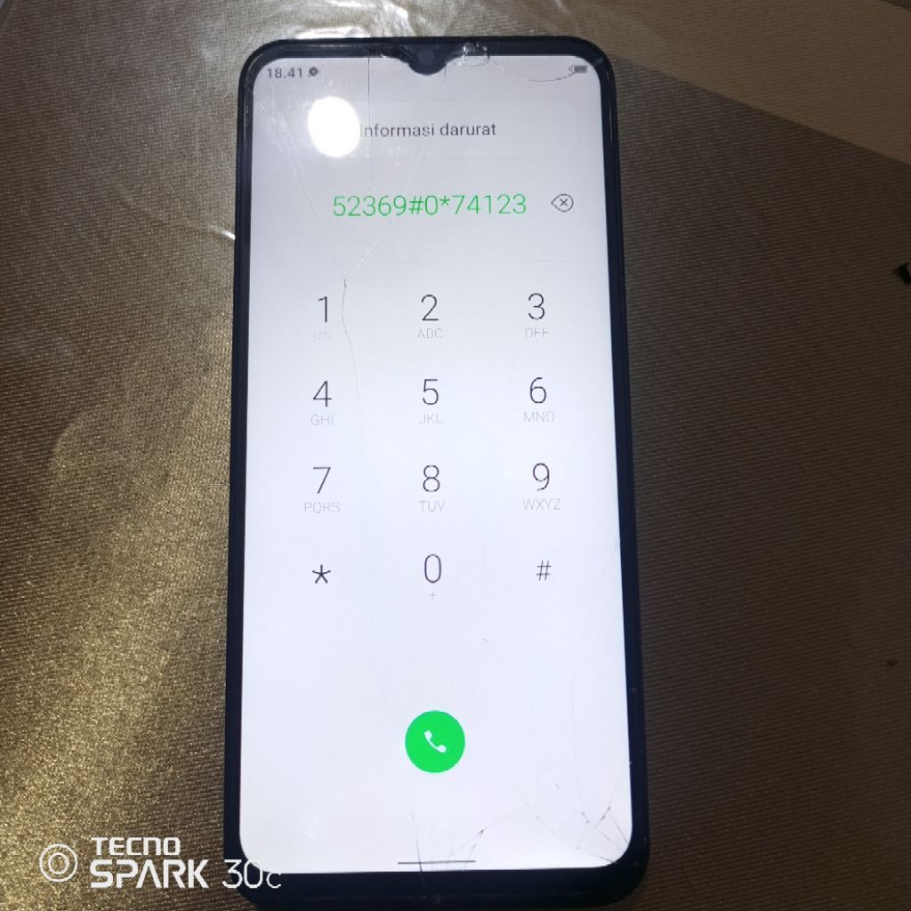 lcd Infinix smard 5 minus (cuma lcd)