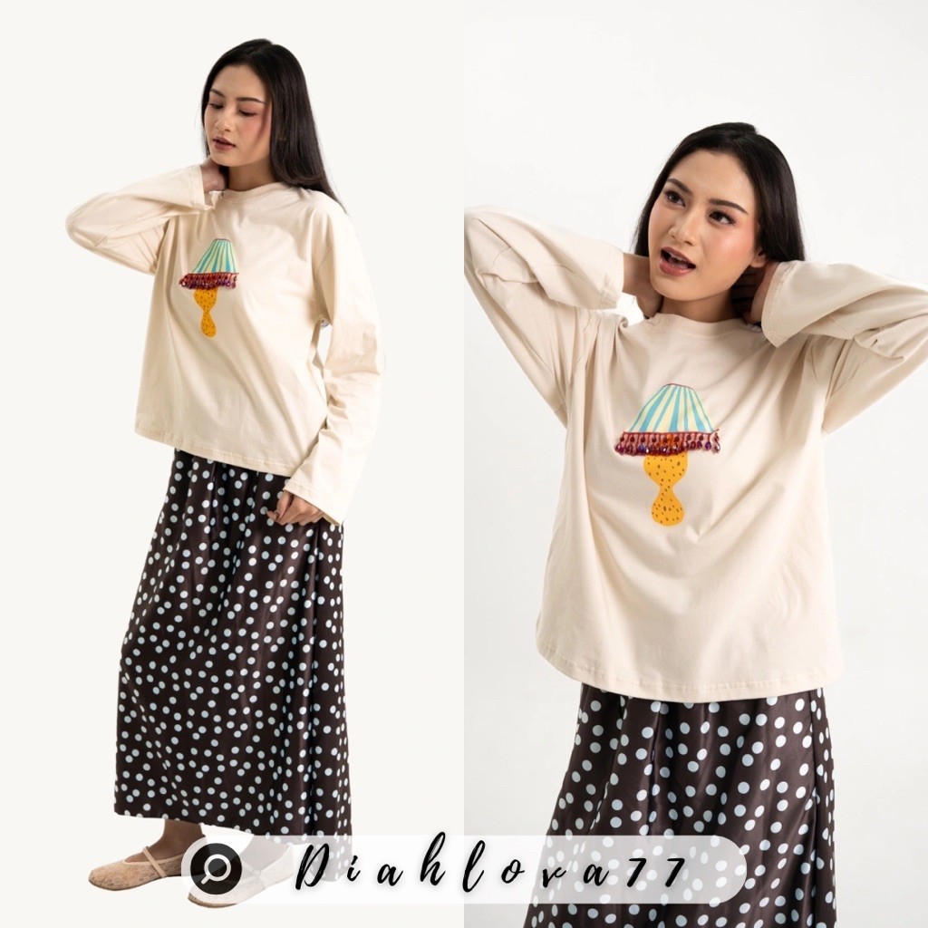 (PRE-ORDER TGL 25) EMMA T-SHIRT BY SAYKARRA