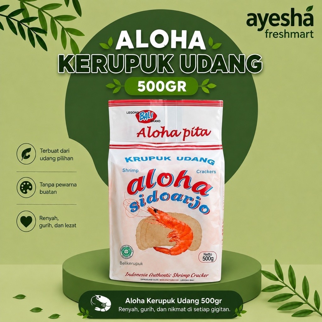 Kerupuk Udang Aloha 500gr
