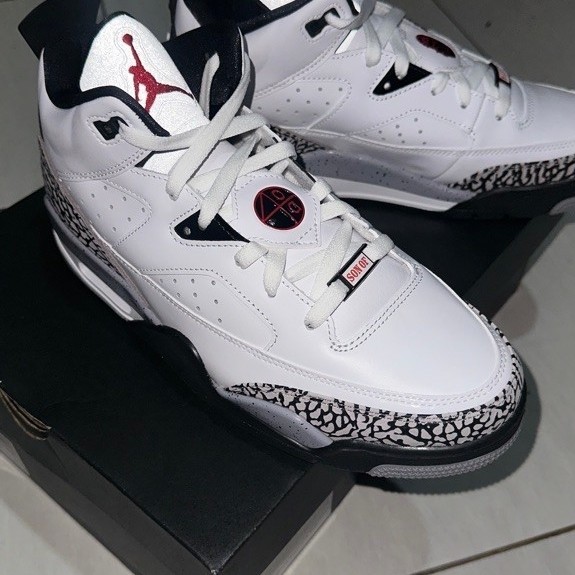 Sepatu Air Jordan Son of Mars Low 'White' Ukuran 43