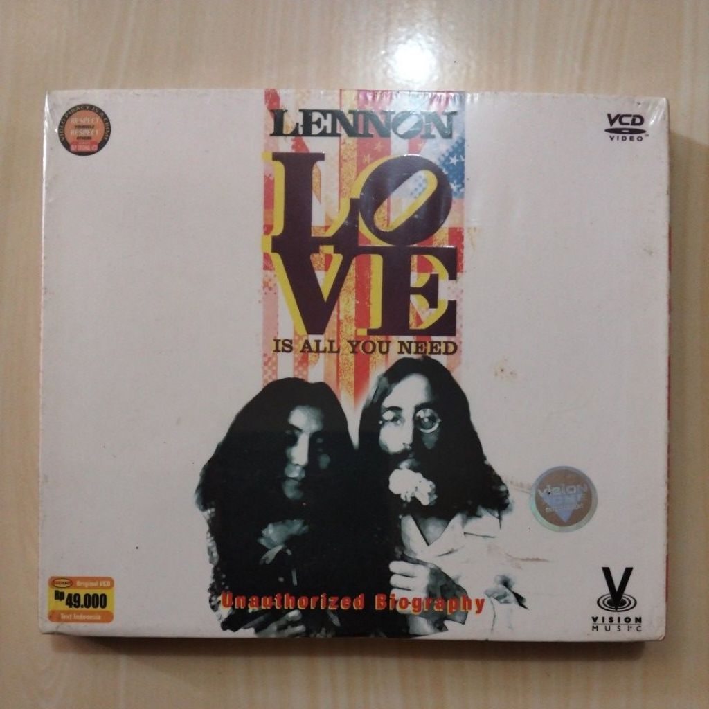 LENNON - LOVE IS ALL YOU NEED - VISION MUSIC - VCD - Segel Murah Original - C6