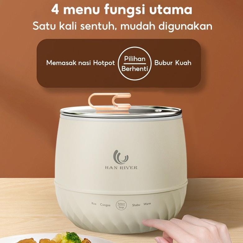 BIG PROMO HAN RIVER Magic com mini Rice Cooker Mini/Penanak nasi 300watt