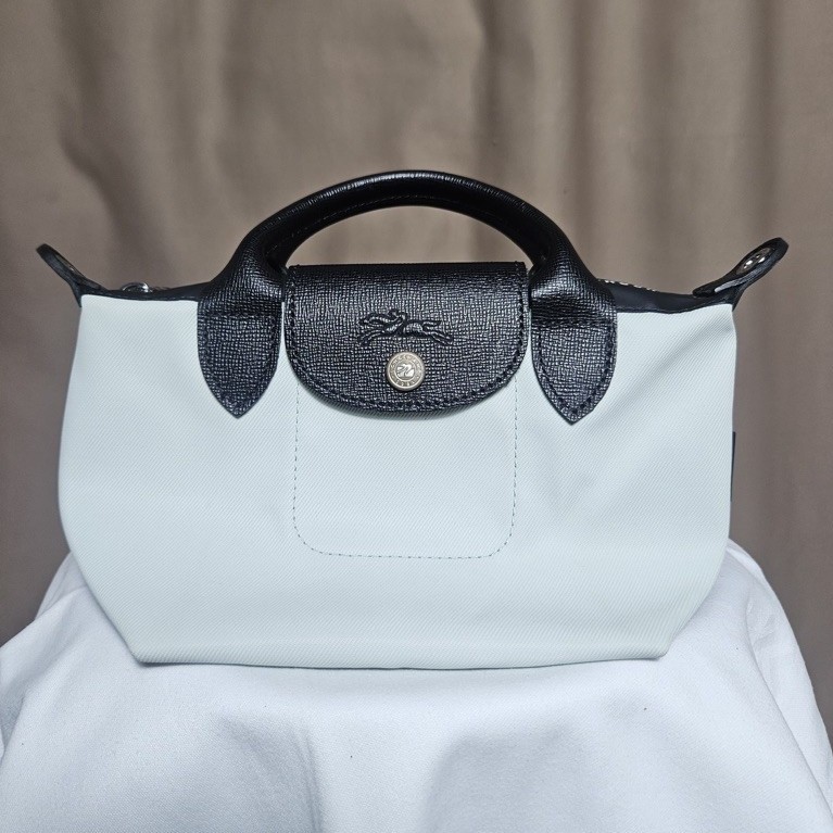 ORIGINAL Longchamp Energy Size Small + Long Strap - Verveine (Tosca Green)