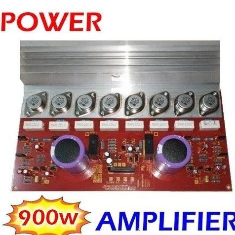 Kit Pa Sukhoi 900W Power Amplifier 900 Watt Stereo Transistor St Genuine Kualitas Bagus Ct Plus Elco