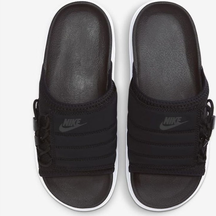 Nike Asuna Slide Black/Anthracite-White Original Baru