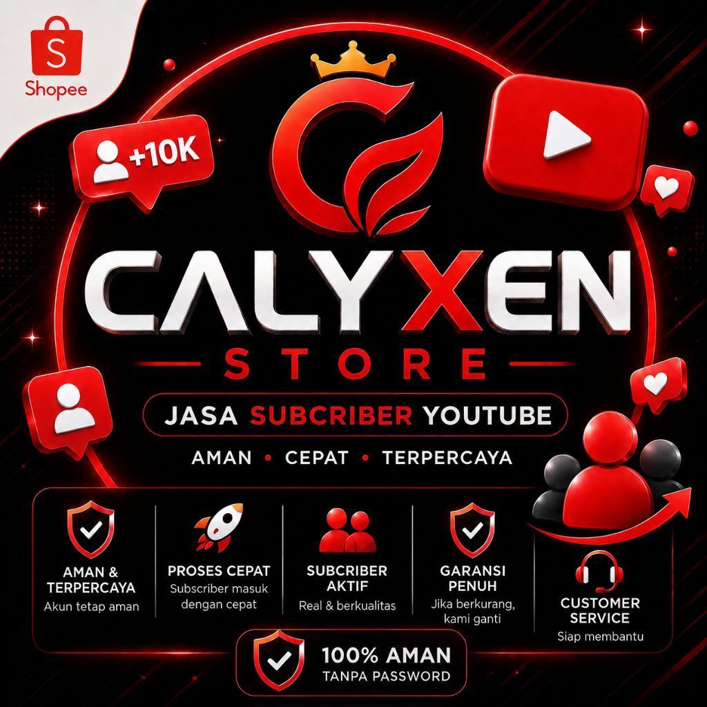 Jasa Subscriber YouTube | Tambah Subscriber YouTube Aman & Cepat