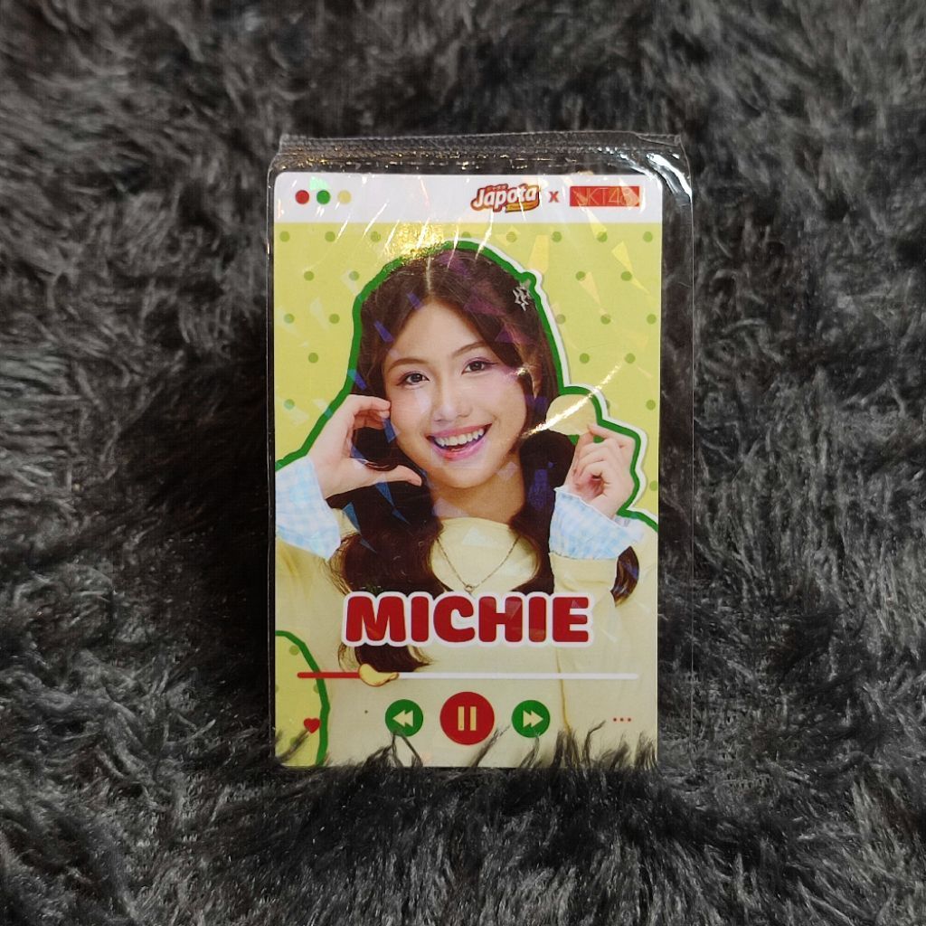 photocard michie JKT48 x Japota hologram V5 official
