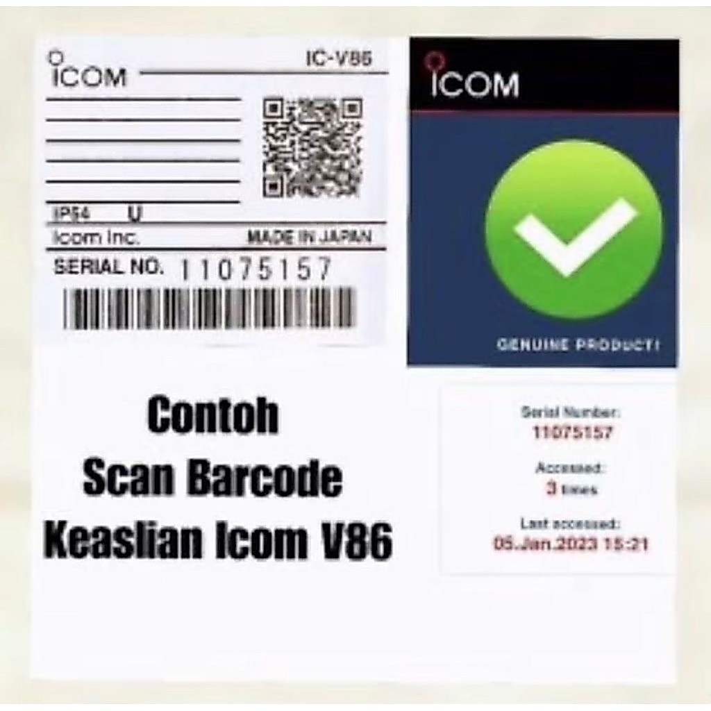 Icom V86 Icom IC-V86 Vhf 136-174