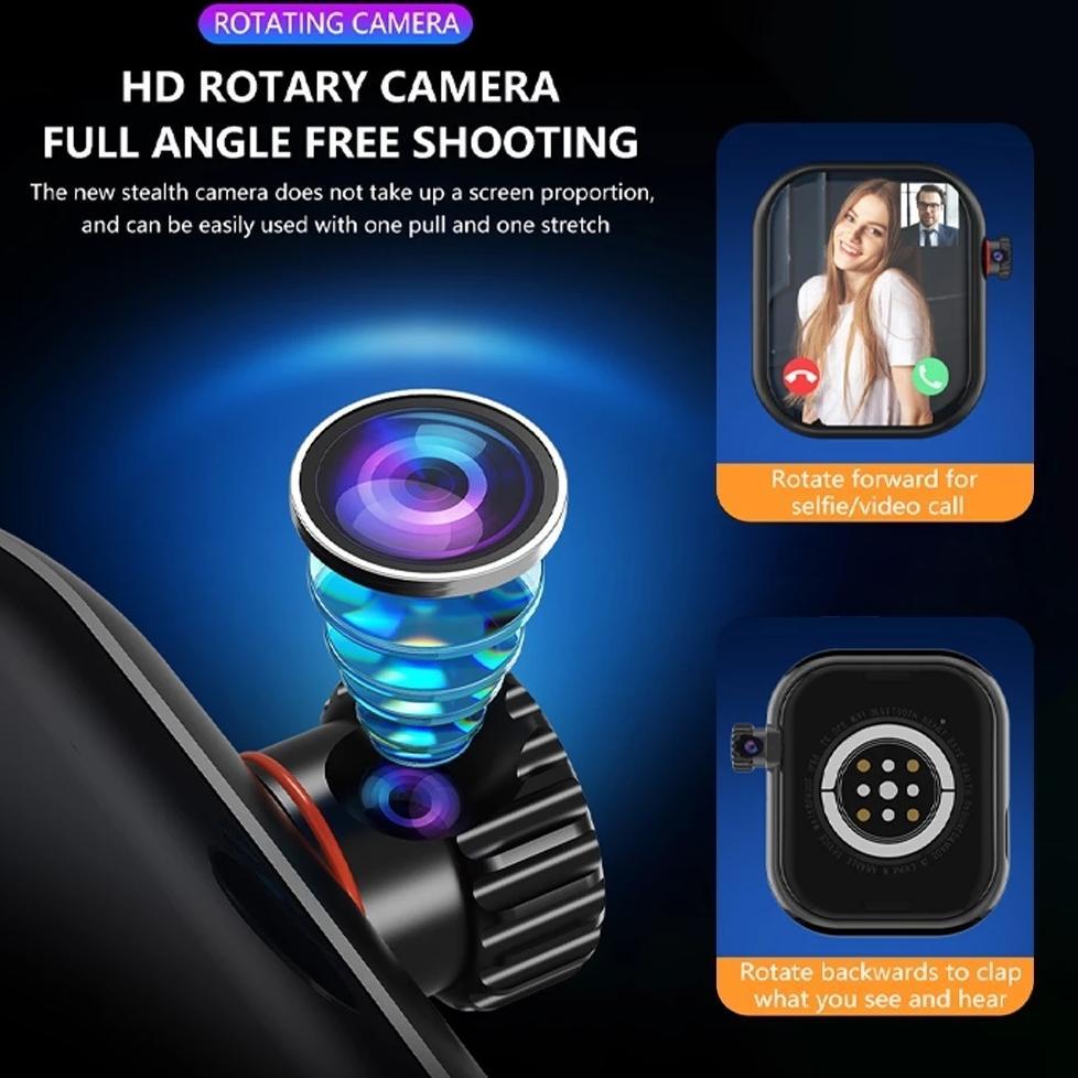 Promo Terbaru [4G / Hotspot] Ourss Smartwatch M3 4G/5G Sim Card 4+64Gb Gps Nfc Bisa Nonton Youtube T