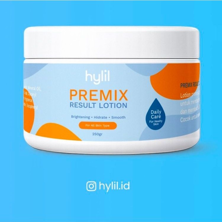 HYLIL PREMIX LOTION BRIGHTENING NEXT LEVEL BY RNA Lotion formula Upgrade