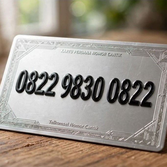 Telkomsel NOMOR CANTIK Double 0822