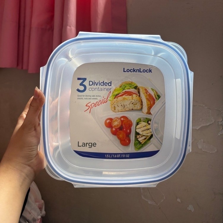 LOCK N LOCK KOTAK MAKAN SEKAT 3