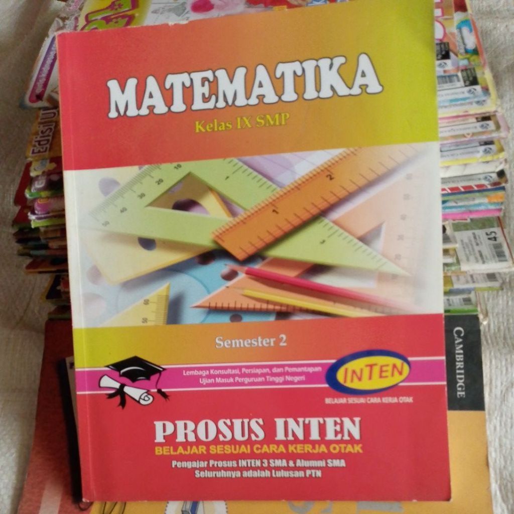 BUKU PROSUS INTEN MATEMATIKA KELAS IX SMP SEMESTER 2