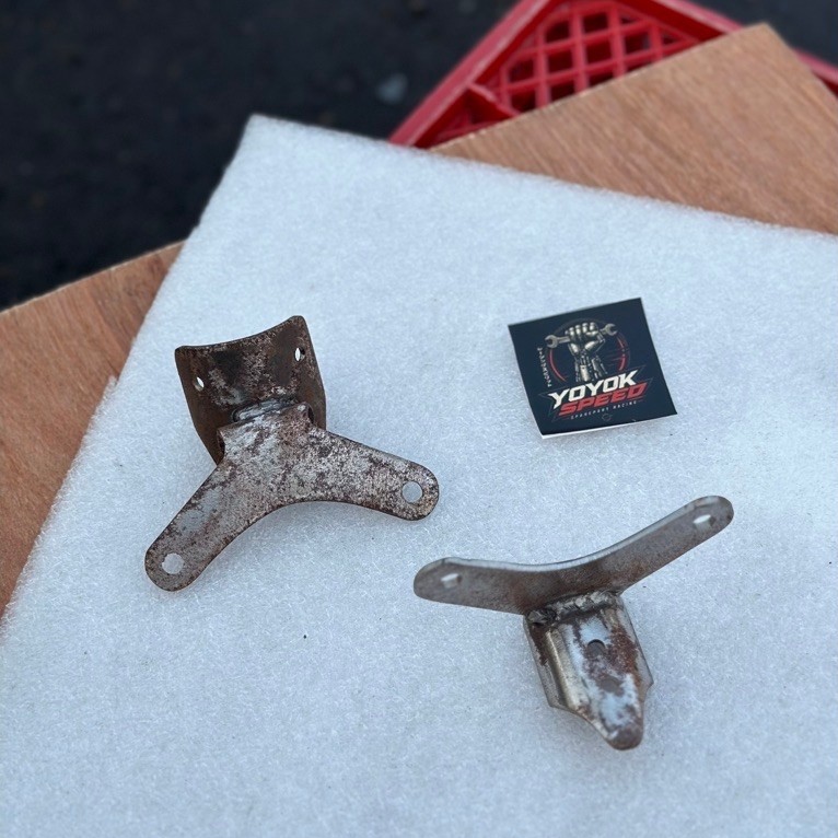 breket coler morin pnp rangka cb gl100 c70 cseries supra prima grand dudukan coler morin pnp rangka 