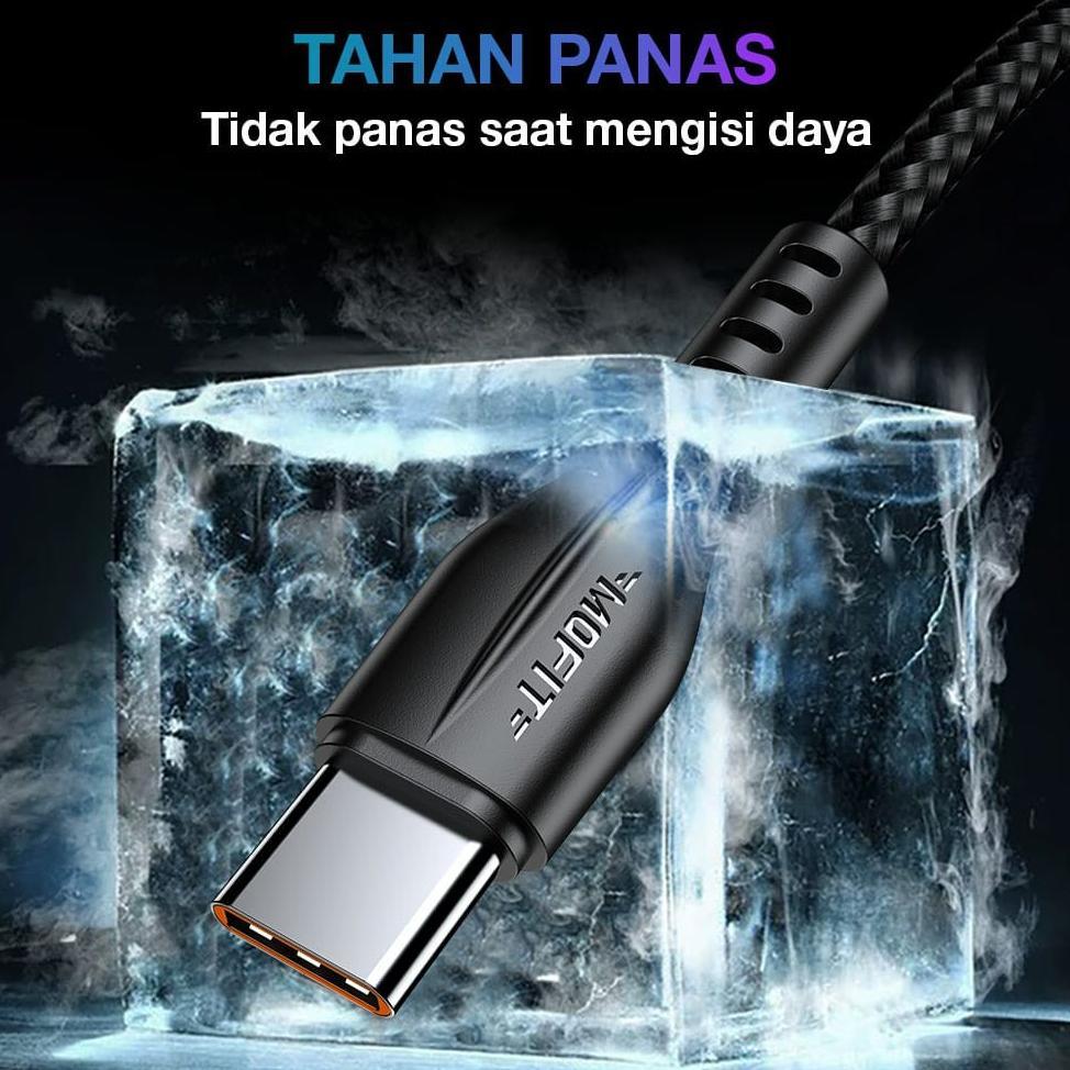 MURAH Kabel Data MOFIT M180 Quick Charge 3.0 - 1m 2m 3m