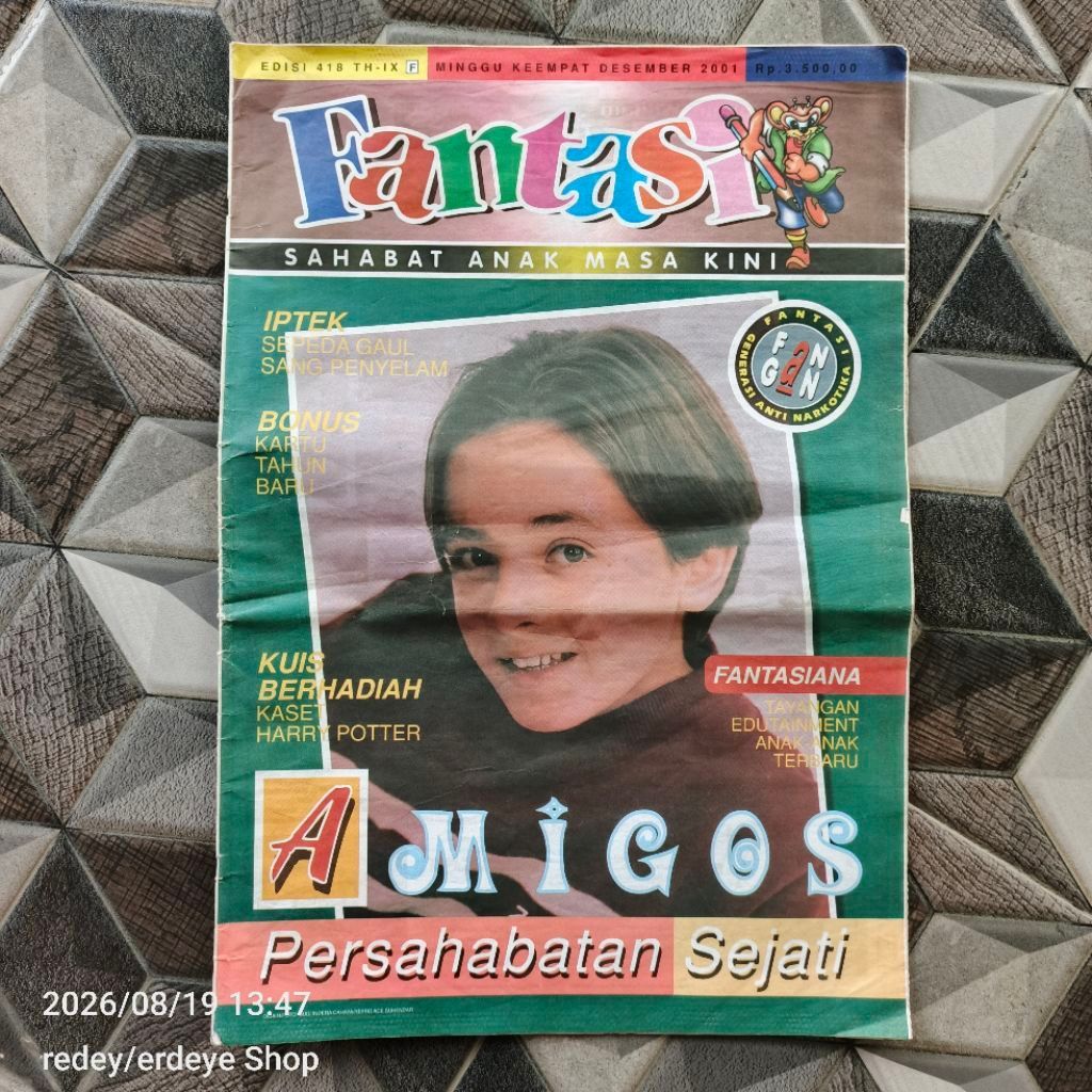 Tabloid Fantasi No 418 Desember 2001