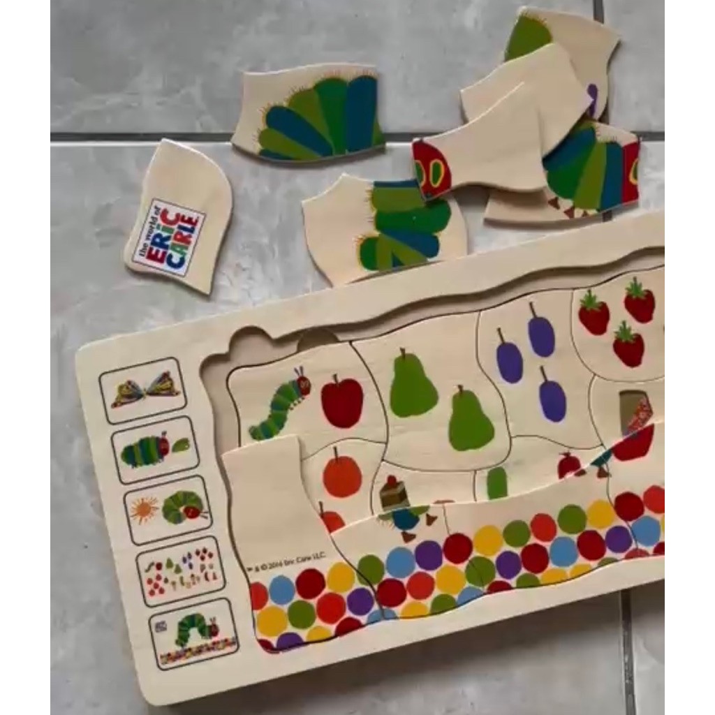 Mainan Puzzle The Very Hungry Caterpillar