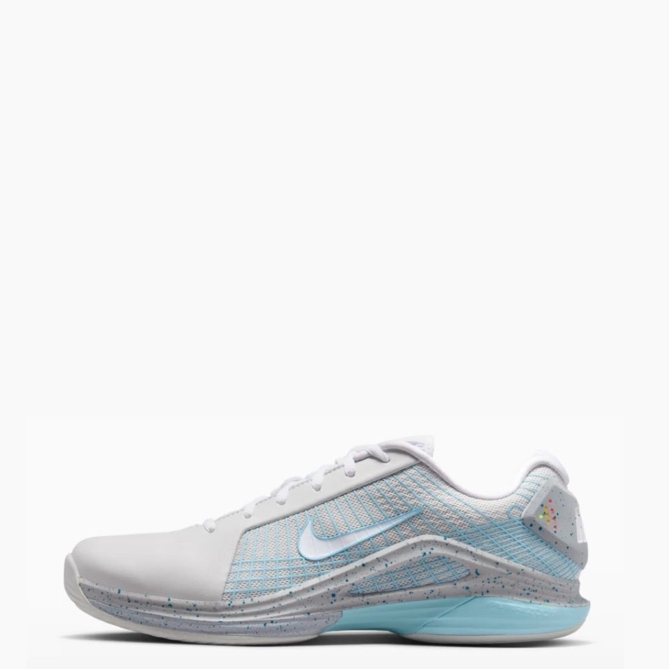 Nike Vapor 12 Hypermash MAG Tennis Grey Sky Blue Men Shoes Original