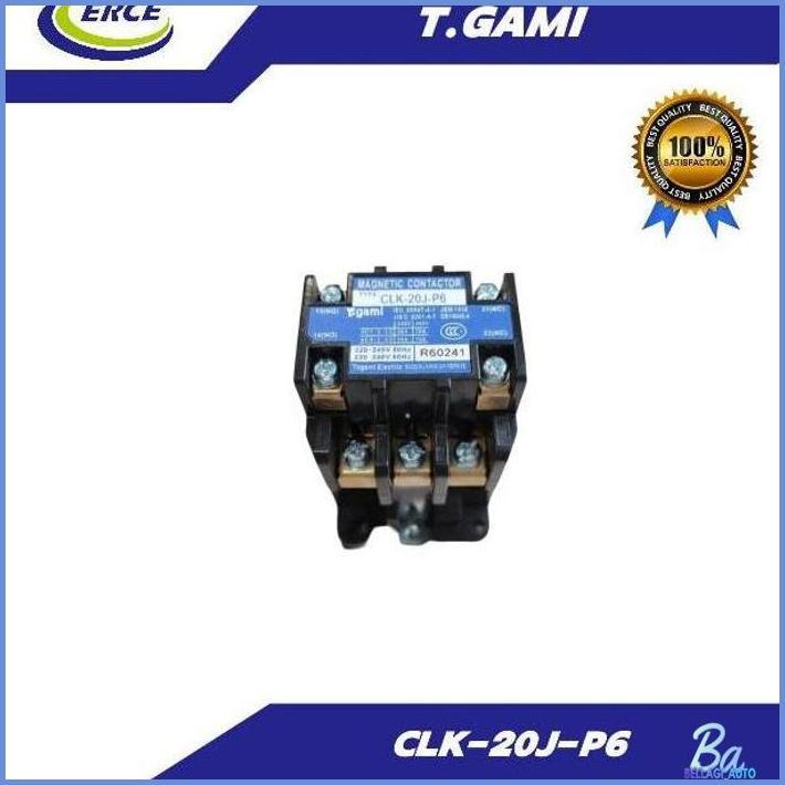 MAGNETIC CONTACTOR AC DAIKIN (TOGAMI CLK-20J-P6) RESTOCK
