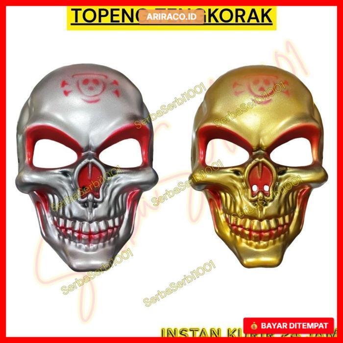 TOPENG TENGKORAK TOPENG SETAN TOPENG SERAM