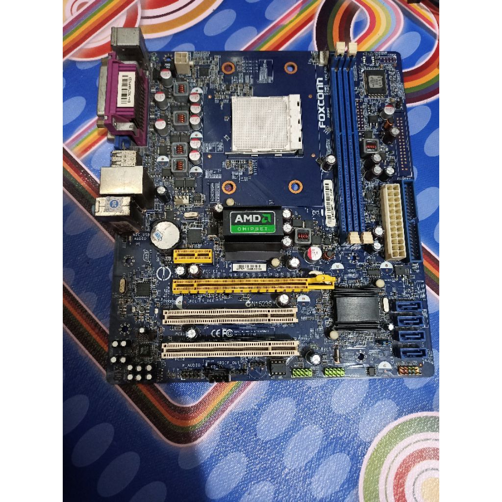 MOTHERBOARD / MOBO FOXCONN A6GMV AM3 NORMAL TESTED