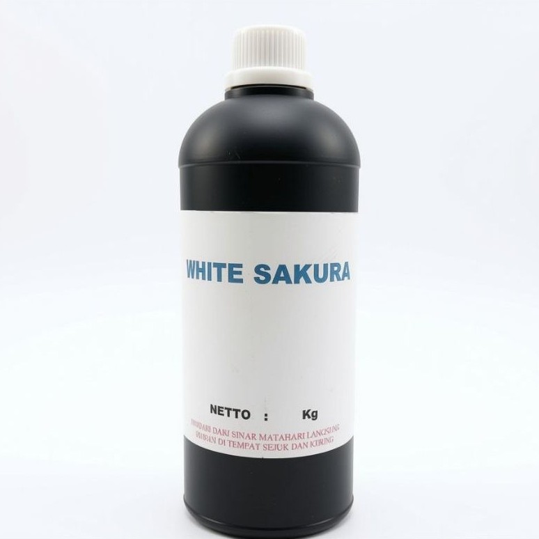 1 Kg WHITE SAKURA SAKURA BIANG BIBIT PARFUM LAUNDRY WANGI TAHAN LAMA MURNI