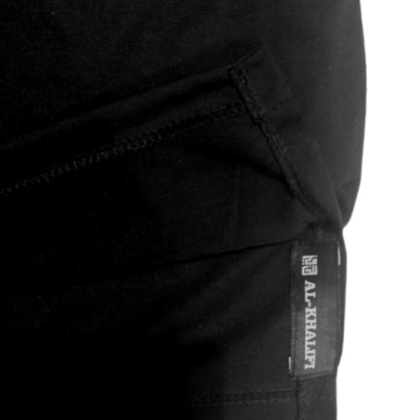 BESTPROMO AL-KHALIFI - Kurta Pakistan Bahan Kaos Lengan 3/4 Baju Koko - Putih Tulang